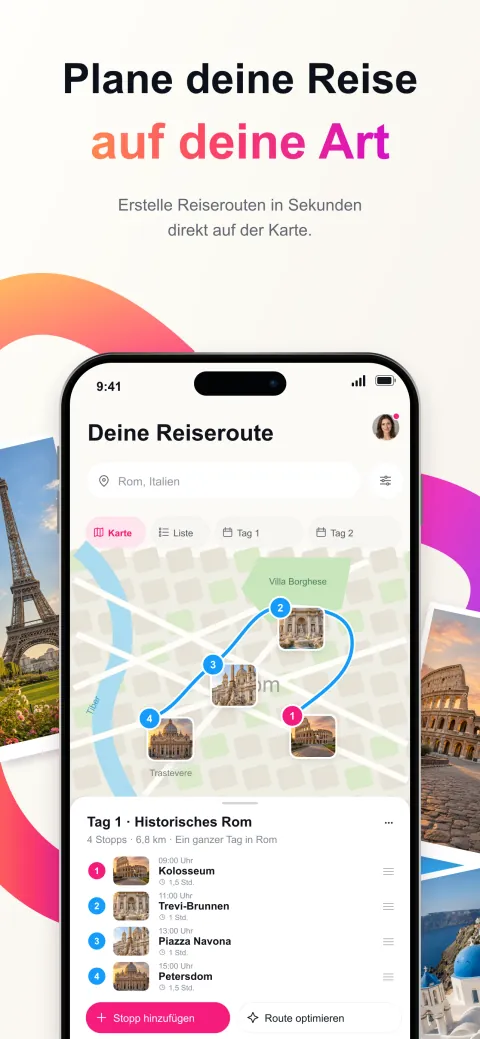 App-Store-Screenshots von Pictoura